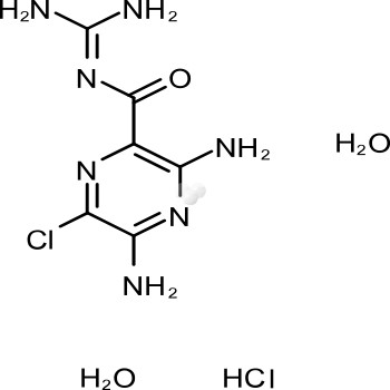 Amiloride hydrochloride dihydrate