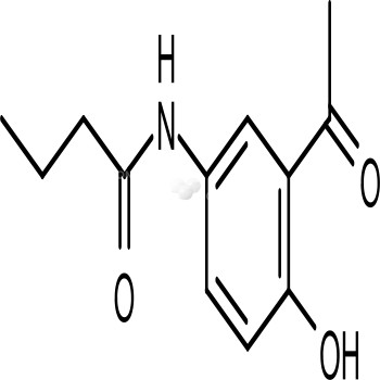 2-Acetyl-4-butyramidophenol