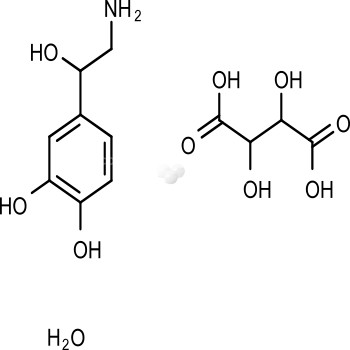 Noradrenaline bitartrate monohydrate