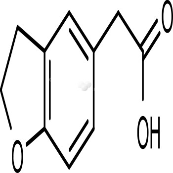 2,3-Dihydrobenzofuranyl-5-acetic acid