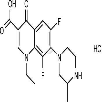 Lomefloxacin hydrochloride