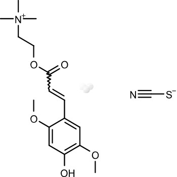 Sinapine thiocyanate