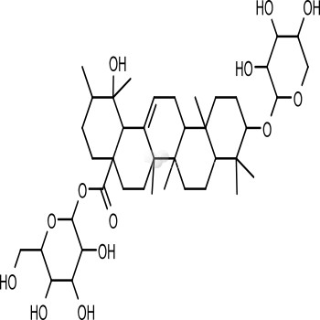 3-O-alpha-L-Arabinopyranosylpomolic acid beta-D-glucopyranosyl ester