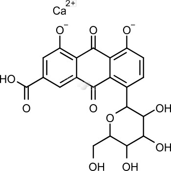 Rhein-8-glucoside calcium salt