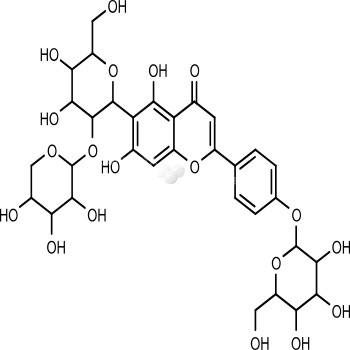 6-(2-O-alpha-L-Arabinopyranosyl-beta-D-glucopyranosyl)-2-[4-(beta-D-glucopyranosyloxy)phenyl]-5,7-dihydroxy-4H-1-benzopyran-4-one