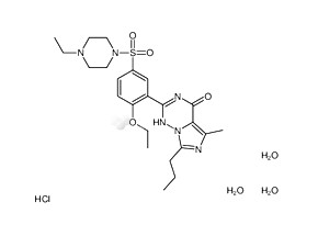 Vardenafil hydrochloride trihydrate