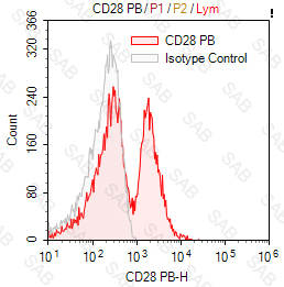 Pacific Blue anti-human CD28