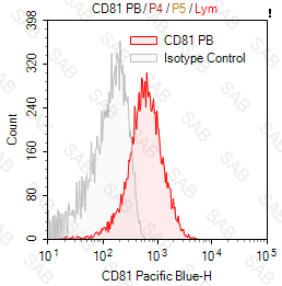 Pacific Blue anti-human CD81